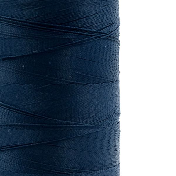 Нитки оверлочные крученые 150D/2 1500 м, цв.322 синий