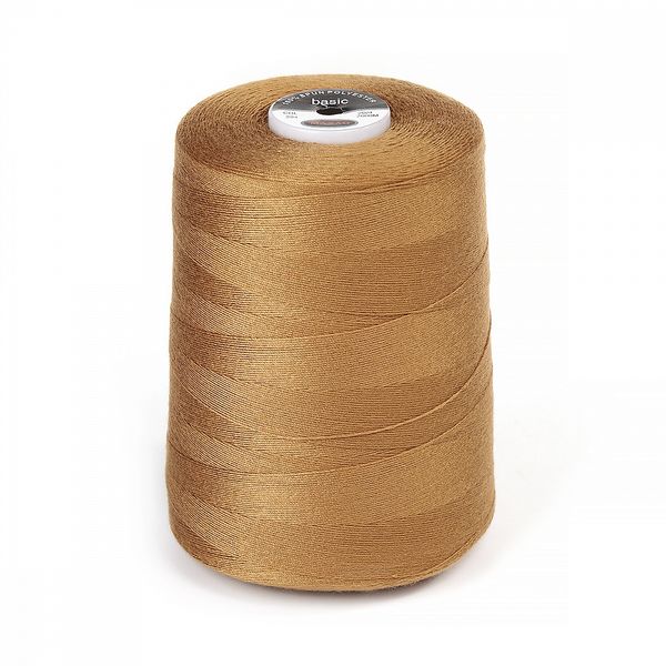 Нитки швейные джинсовые Max 20/4, 2000 м, 394 горчичный