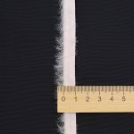 Кант декоративный Синель 10 мм / 45 метров, белый, 3AR3045