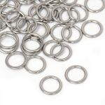 Кольца для купальника металл ⌀10.0 мм, никель, 010E.SW, 100 шт