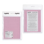 Ткань для пэчворка Peppy Бабушкин сундучок, отрез 50х55 см, 140 г/м², БС-27 клетка я.розовый, Peppy