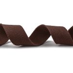 Стропа (ременная лента) 30 мм / 10 метров, толщ. 1.92 мм, [24.75 г/пог.м], 100% х/б, коричневый, Gamma G301C