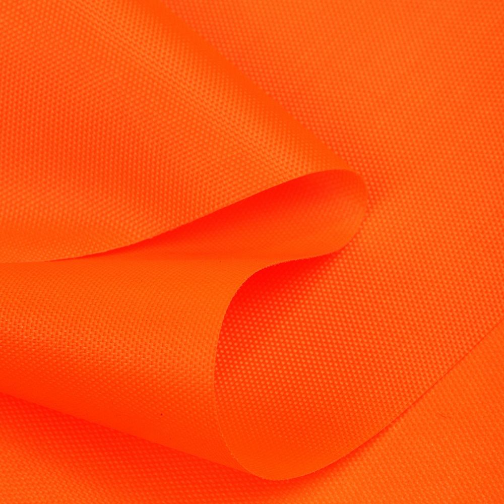 Оксфорд 200D PU1000 78 г/м², 150 см / 1 метр, ОКС.TBY200D.580.1, 580 неон оранжевый