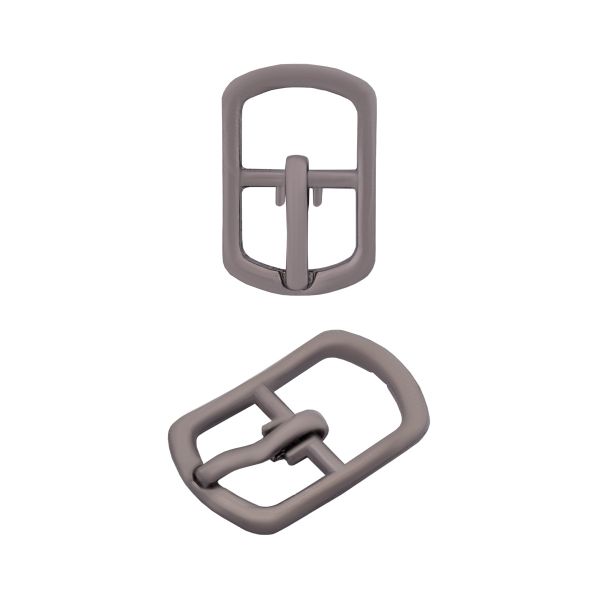 Пряжка обувная металл 10 мм (чер.никель), 100 шт