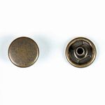 Часть кнопки Дельта (O-образная) ⌀15 мм (A-часть), 01504, 100 шт