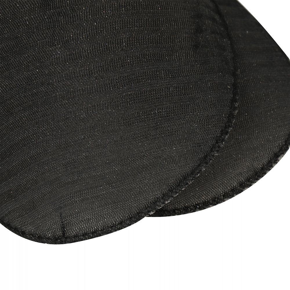 Плечевые накладки (подплечники) реглан 110х165х15 мм, АТ.ОРФ15 цв.черный, 10 пар