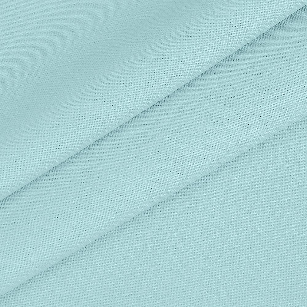 Льняная ткань 200 г/м², 140 см / 5 метров, TBY.Li.1009.18.5, цв.18 голубой