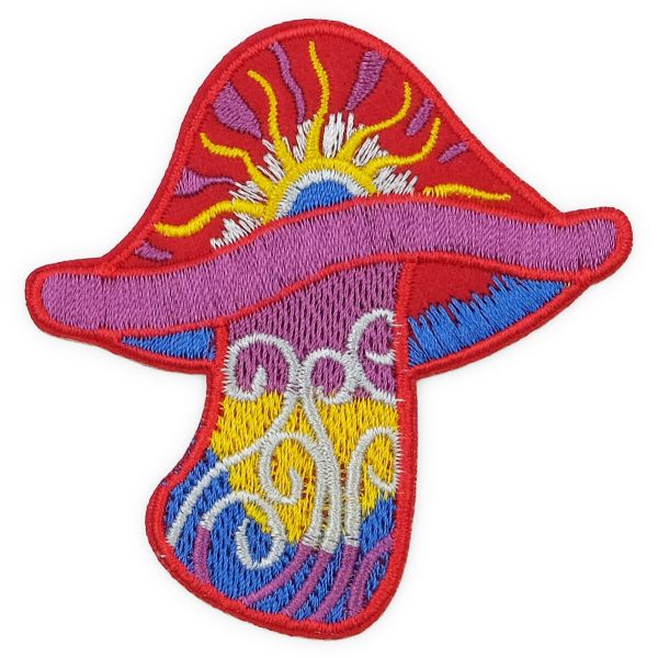 Термоаппликация Гриб, 7.2х7.2см, Hobby&Pro