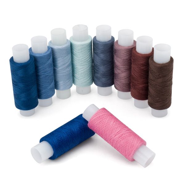 Швейные нитки (набор) 50/2, 200м, ассорти №175, 10 кат., Astra&Craft