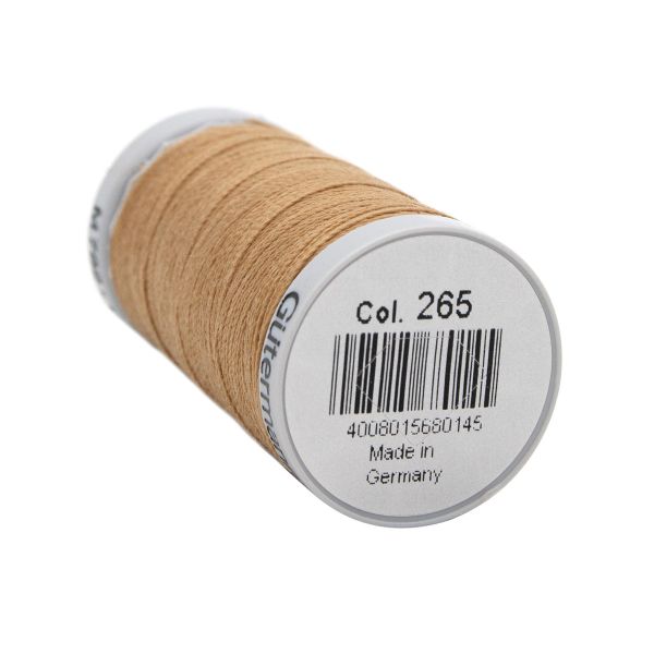 Нитки суперкрепкие Gutermann Extra Strong M782, 100м, 265 серо-песочный, 5 катушек