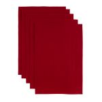 Фетр листовой 1 мм, 20х30 см, 5 шт, 005 т.красный, Blitz FKC10-20/30