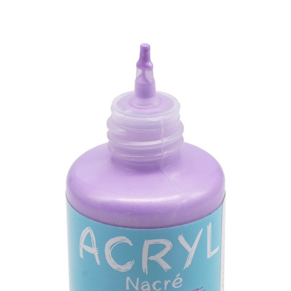 Краска акриловая Darwi NACRE, 80мл (перламутровая) (931 лиловый) DA0210080