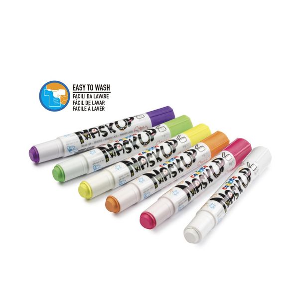 Грим-стик для лица Neon MaskUp 6 цв, 43156, Carioca