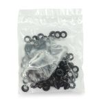 Люверсы металл ⌀_5.0 мм (внутр.), черный, 100 шт, BIG