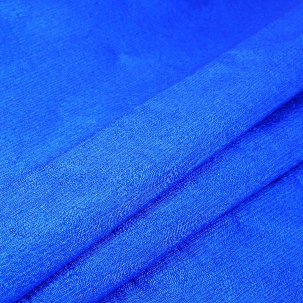 Крепированная бумага металлик для упаковки подарков и цветов 50х200 см, Astra&Craft (EM-06 ультрамарин)