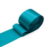 Лента атласная 1-сторонняя 100.0 мм / 100±2 метров, 5 морская волна, Globus