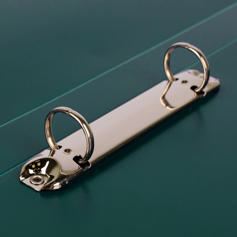 Папка на 2 О-кольцах A4 700 мкм 25 мм, 4 шт, d-20 мм, изумрудный new EC211300110, Expert Complete