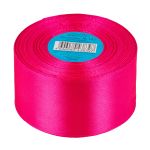 Лента атласная 1-сторонняя 50.0 мм / 33±2 метра, 103 малиновый, Gamma