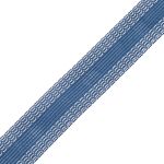 Кромка брючная клеевая тканая 25 мм / 5 метров, синий, 7210-9038
