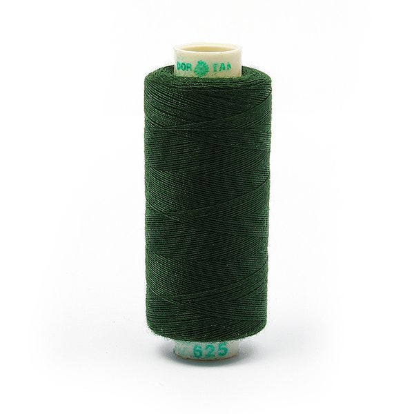 Нитки швейные бытовые Dor Tak 40/2, 366 м / 10 кат., 625 зеленый