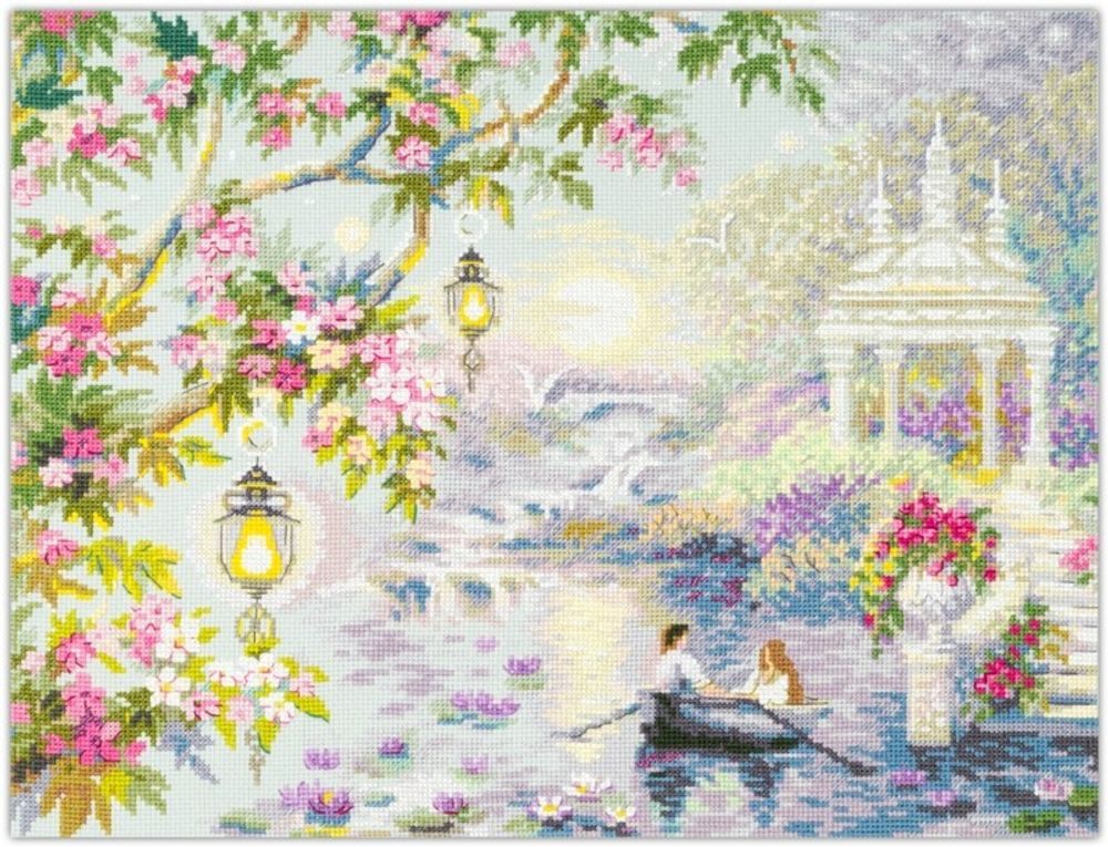 Набор для вышивания нитками Чудесная игла Premium, Удивительный сон, 40x31 см