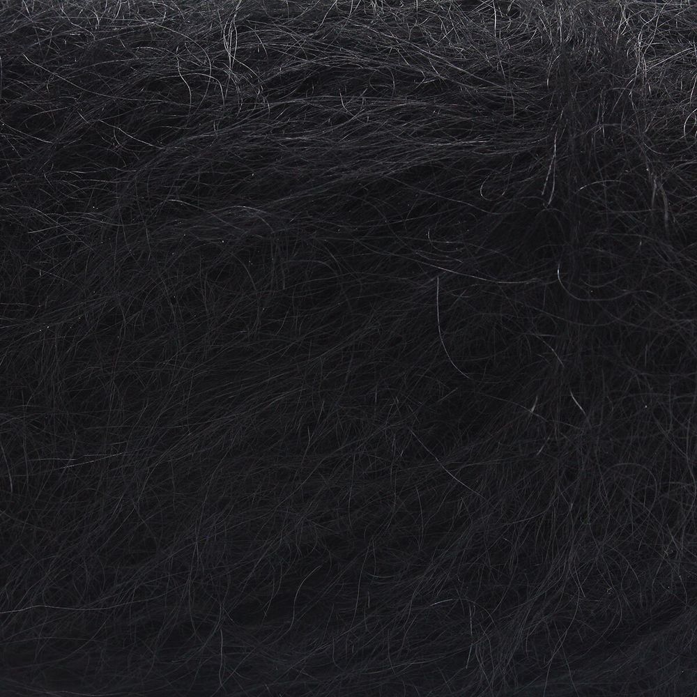 Пряжа YarnArt (ЯрнАрт) Mohair trendy / уп.5 мот. по 100 г, 220м, 102 черный