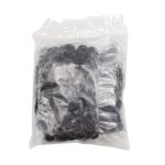 Кнопка Альфа (S-образная) ⌀10.0 мм, ≈100 шт, нерж.сплав, черненый, BIG