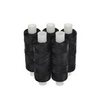 Нитки капроновые 9К черный 200м наб.5 шт