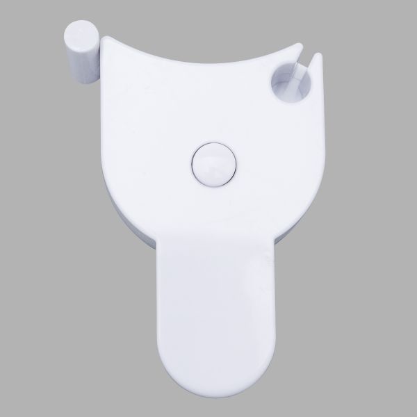 Лента-рулетка с фиксатором длины 2х150см, белый, MTW131