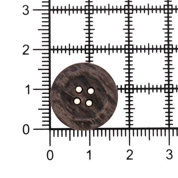 Пуговицы 4 прокола 26L=16 мм, пластик, col. B коричневый, 36 шт, CN2839