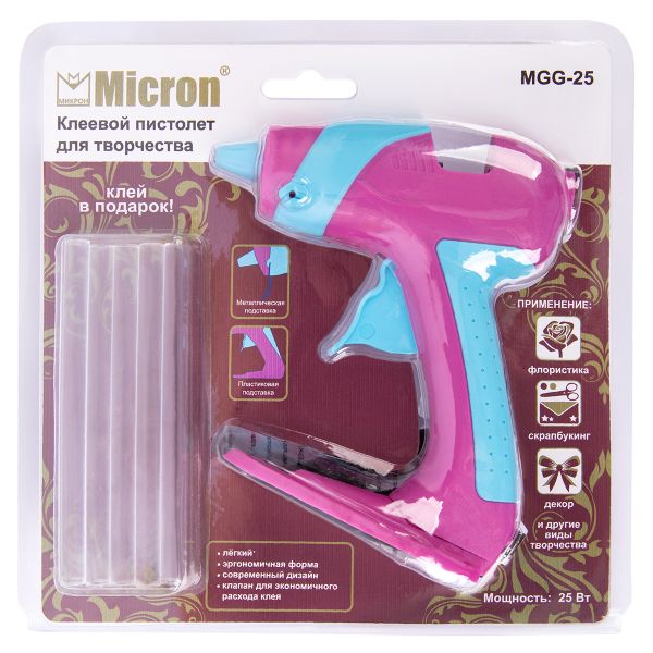 Клеевой пистолет для творчества, Micron MGG-25