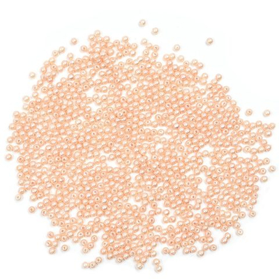 Бусины пластик (жемчуг) ⌀4 мм, 25 г, Astra&Craft, 006 NL розовый