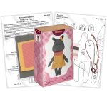 Набор для шитья игрушки Бегемотик Бетти 16 см, Miadolla MN-0316