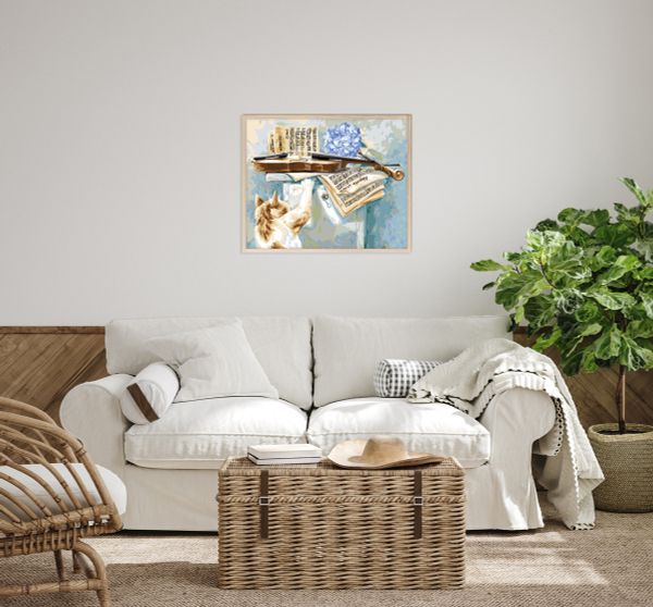 Картина по номерам Фрея, Любопытство, 40х50 см