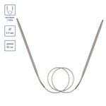 Спицы круговые металл ⌀4,5 мм, 60 см, с металлической леской, Gamma MKF