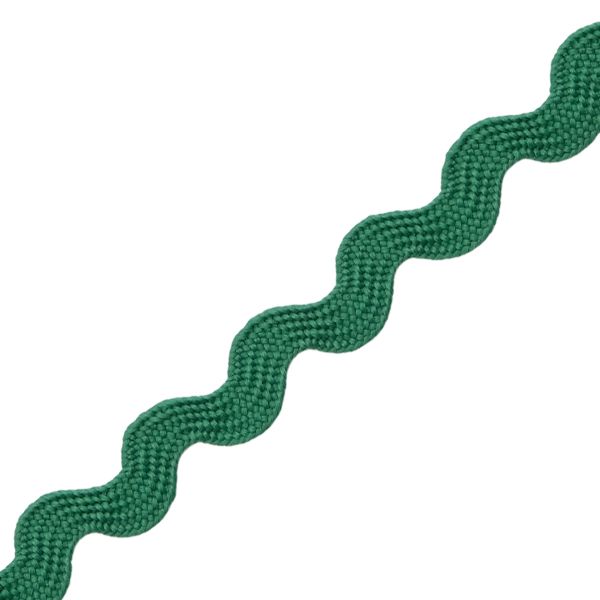 Тесьма вьюнчик 9 мм, 30м (зеленый)