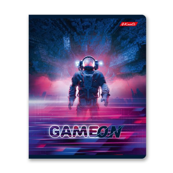 Тетрадь ученическая общая, A5+ 80 л. на скобе 65 г/м², белизна 100%, 5 шт, клетка в термоусадочной пленке, 000486 Включайся в игру, Светоч 80ТСК5_0_2_1