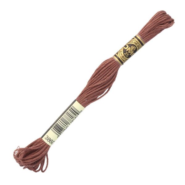 Мулине DMC 117 (3860), 12 мотков по 8 метров