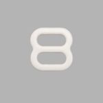 Рамки-регуляторы для бюстгальтера пластик 6.0 мм, 004 приглушенный белый, SF-0A-1, Arta, 50 шт