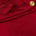 Кружево бельевое эластичное 180 мм / 3 метра, TBY.L838, цв.101 темно-красный