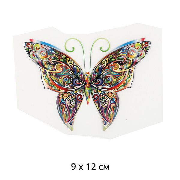 Термотрансфер TY.1310 Бабочка 9х12см, уп.10 шт