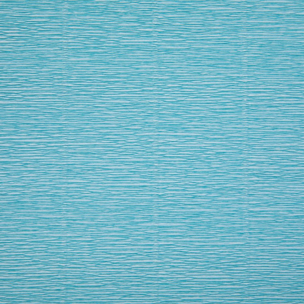 Бумага гофрированная (креповая) 180 г/м², 50 см / 2.5 метра, 20/E3 голубой, Blumentag GOF-180