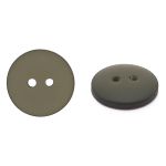 Пуговицы на 2 прокола 22L (14мм), пластик (col.26 оливковый), CR-K18M, 144 шт