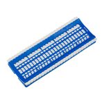 Органайзер для ниток мулине 27 см, ЭВА пластик, на 50 цветов, Gamma OG-P50