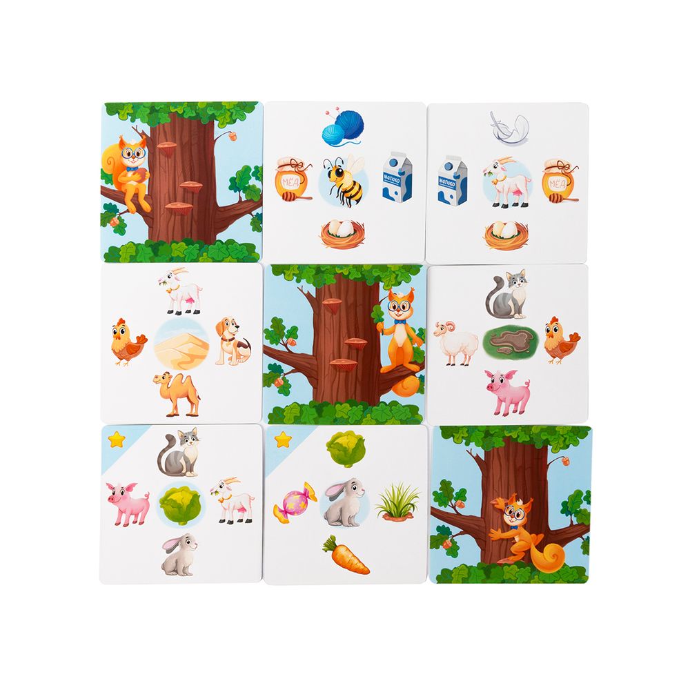 Игра настольная Эврикус Дерево знаний: Домашние животные BG-17100