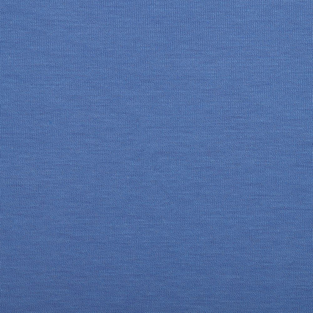 Футер 2-нитка петля поликоттон стрейч 220 г/м², 160 см / 3 метра, ФУТ2Х.TBY.ХЛ-ПЭ.S144.3, цв.S144 голубой