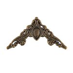 Накладка для шкатулок 4х4 см, 20 шт, 02 бронза, Mr.Carving