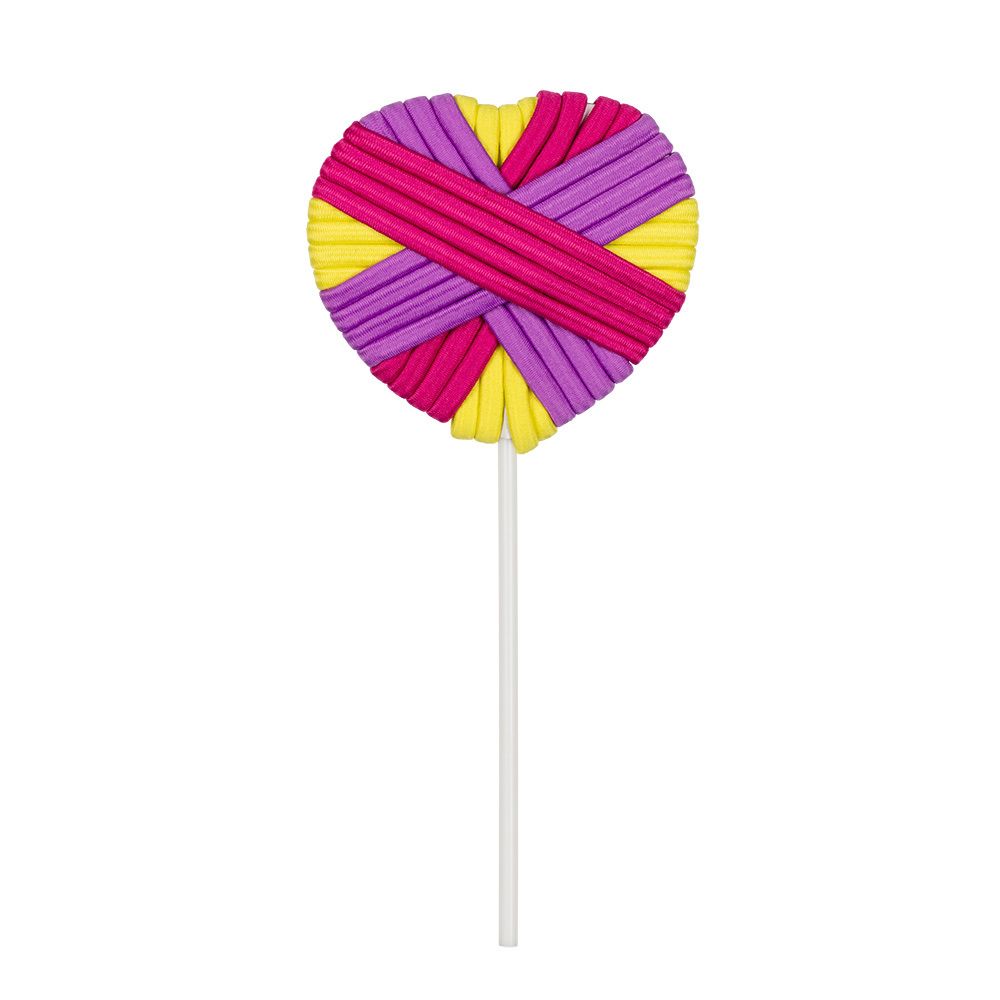 Набор резинок для волос R6031, 5х24 шт, №02 ассорти, Cherry Mary R6031