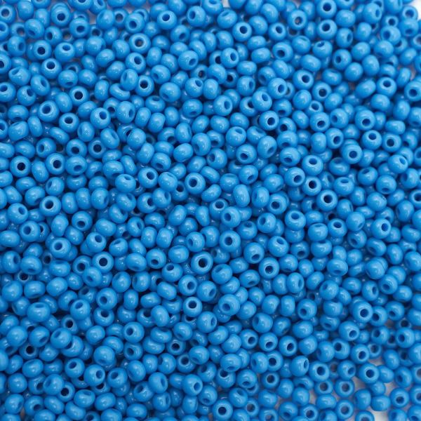 Бисер Preciosa непрозрачный 10/0 (63080), круг. отв., 500г (Ч)