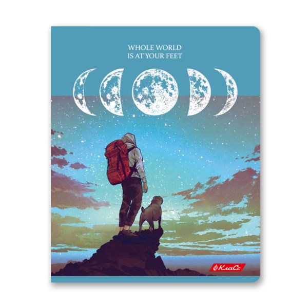 Тетрадь ученическая общая, A5+ 96 л. на скобе 60 г/м², белизна 100%, 5 шт, клетка в термоусадочной пленке, 000780 На скорости, Светоч 96ТЕТк-001